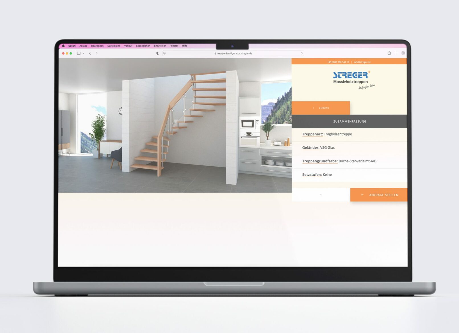 STREGER-Treppenkonfigurator